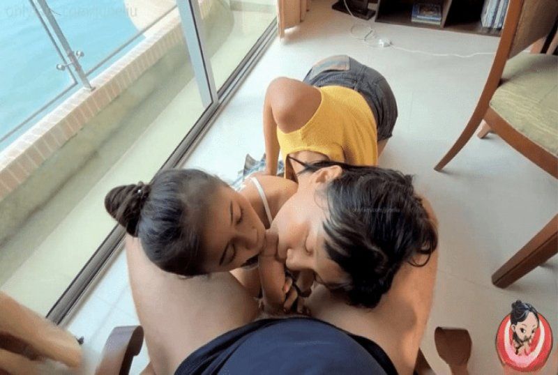 杏吧传媒 与小姐妹一起各种口交两个美女接吻不断-刘玥